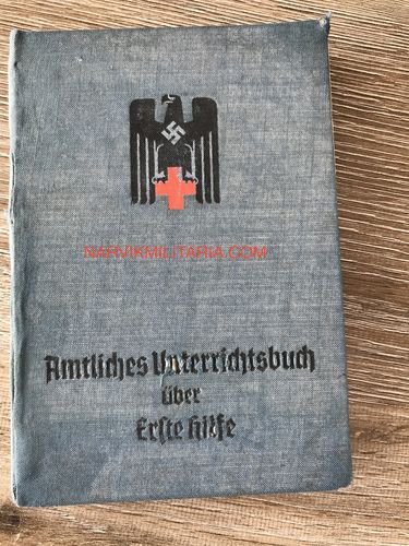 Amtliches Unterrichtsbuch über erste Hilfe 1939