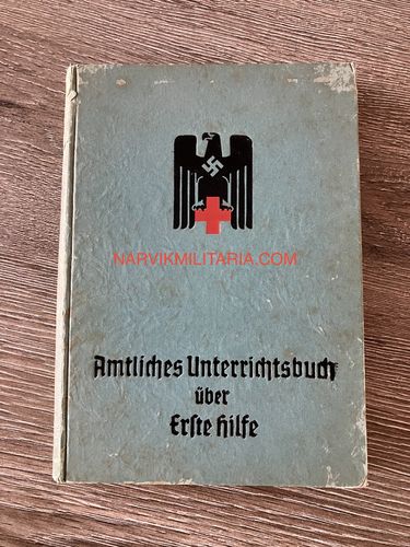 DRK Amtliches Unterrichtsbuch über erste Hilfe 1942